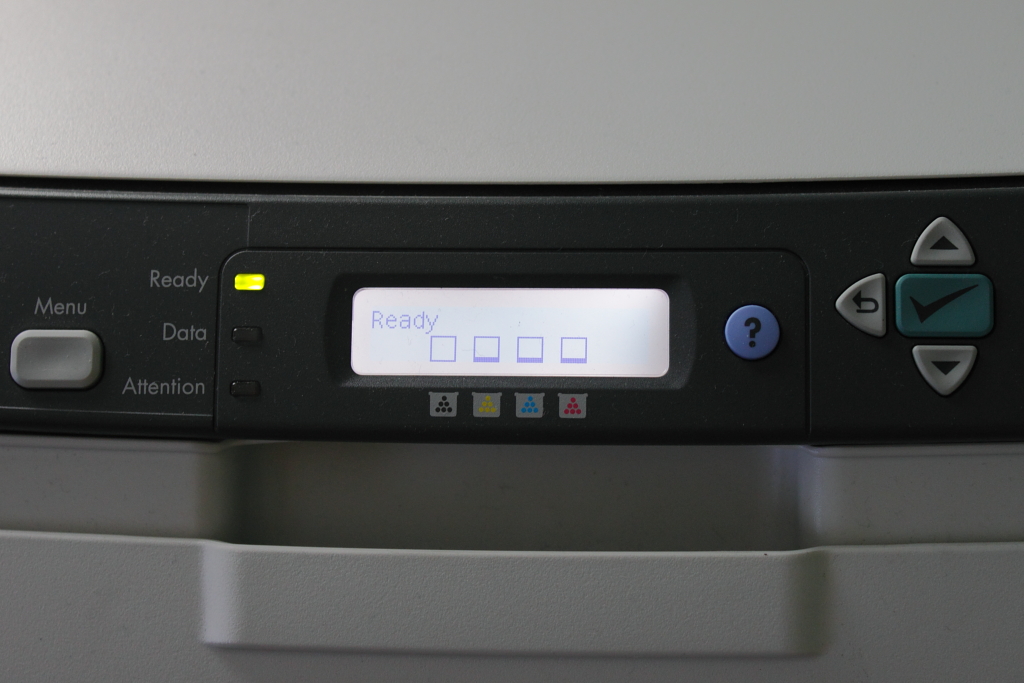 Jesus loves color laser printers :)